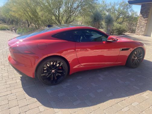 Red 2015 Jaguar F-TYPE S